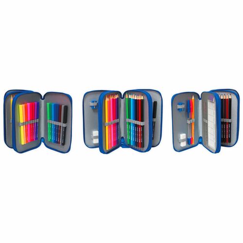 DC Comics Superman triple pencil case
