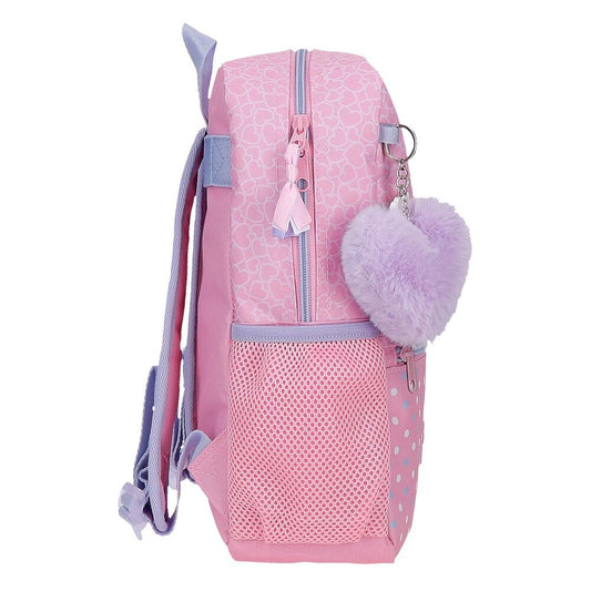 Hello Kitty Hearts & Dots adaptable backpack 33cm