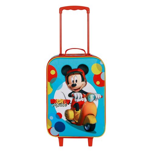 Disney Mickey Scooter 3D Trolley suitcase 52cm