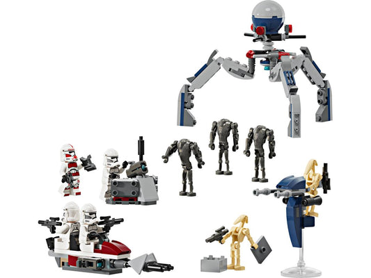 LEGO STAR WARS 75372 - CLONE TROOPER & BATTLE DROID BATTLE PACK