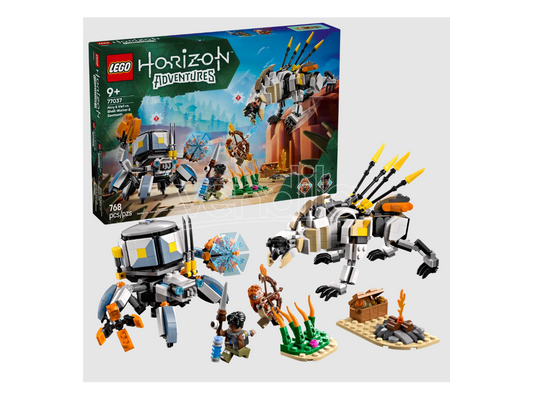 LEGO HORIZON ADVENTURES 77037 - ALOY AND VARL VS. ARCAPOD AND SECODON