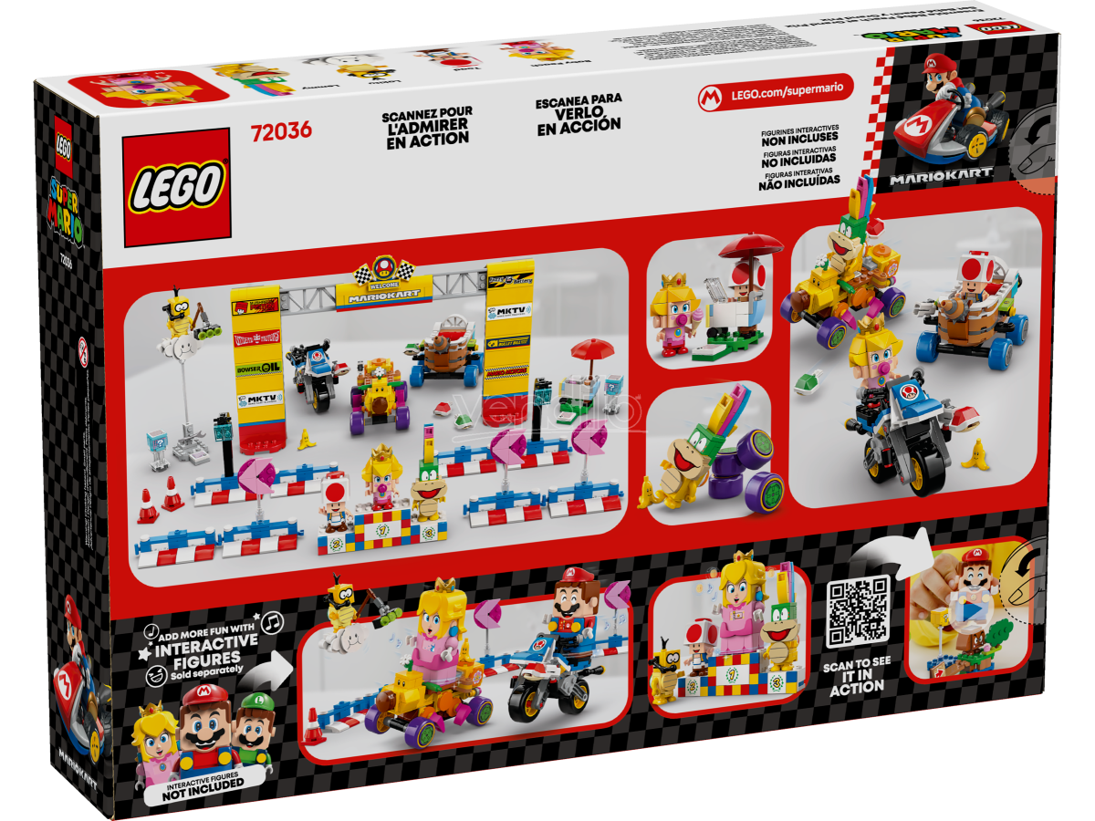 LEGO SUPER MARIO 72036 - MARIO KART: BABY PEACH AND GRAND PRIX PACK