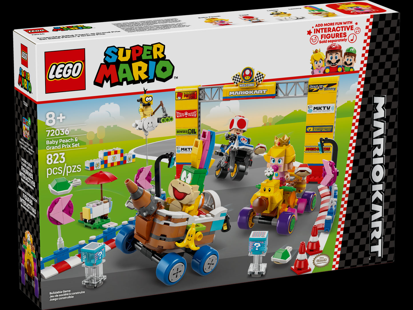 LEGO SUPER MARIO 72036 - MARIO KART: BABY PEACH AND GRAND PRIX PACK
