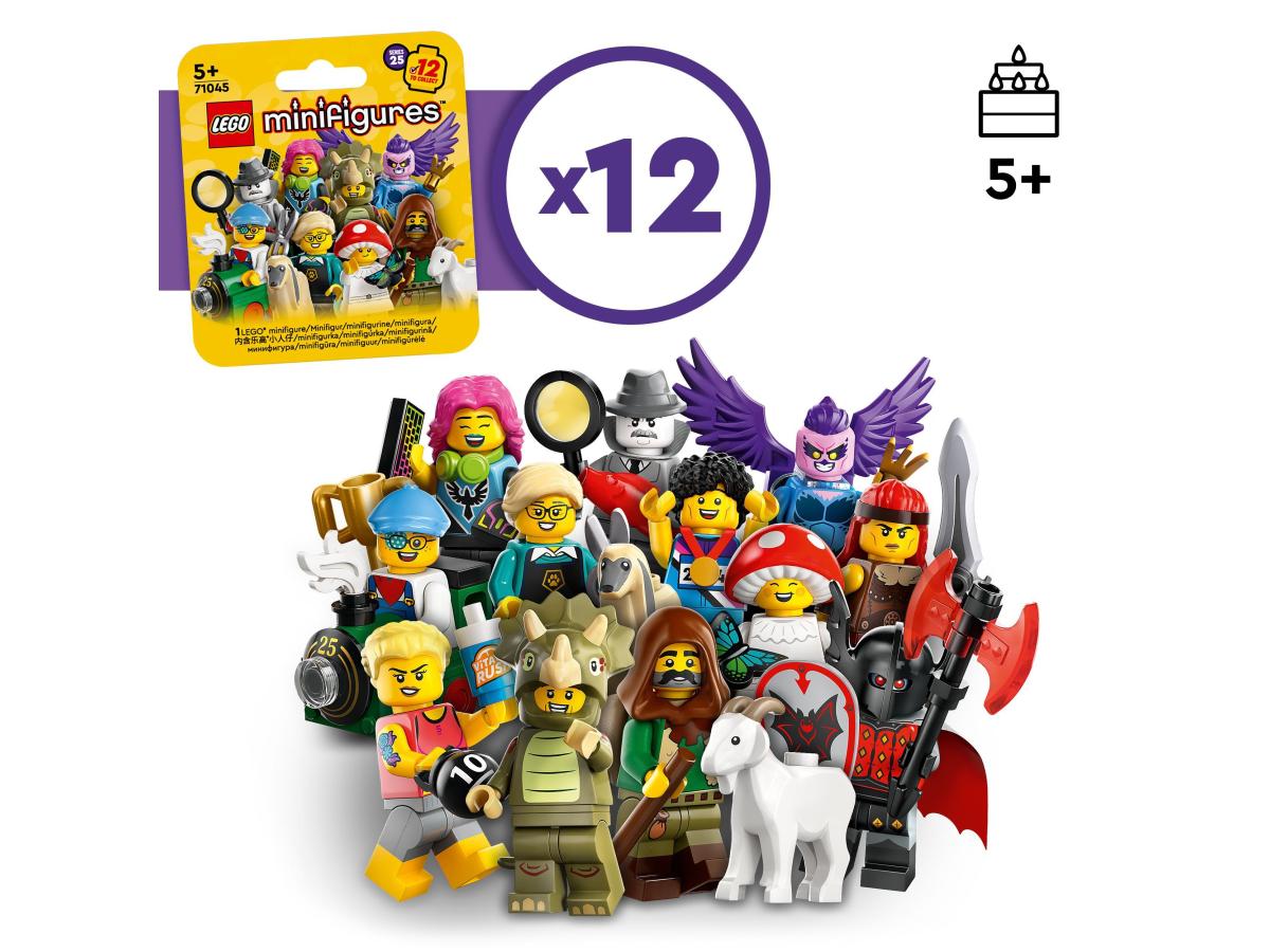 LEGO MINIFIGURES 71045 - SERIES 25 FIGURES - SURPRISE SINGLE FIGURES
