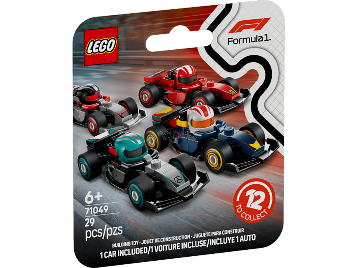 LEGO MINIFIGURES 71049 - F1® COLLECTIBLE SINGLE-SEATER - SURPRISE SINGLE FIGURES