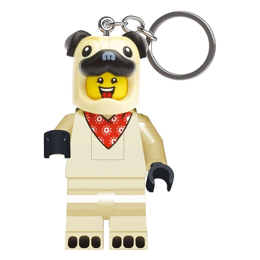 Lego Minifigures Light-up Pug Keychain 8 Cm Joy Toy (en)