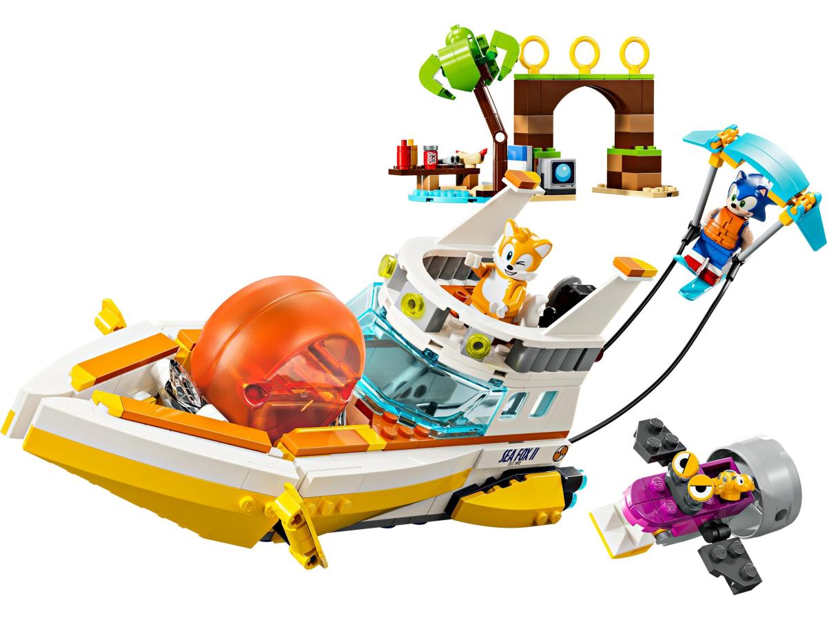 LEGO SONIC 76997 - TAILS' ADVENTURES AIRBOAT