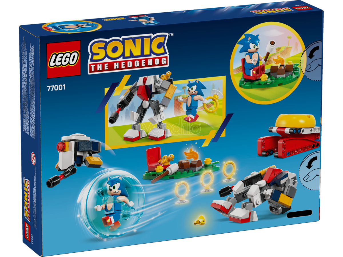 LEGO SONIC 77001 - SONIC CAMPFIRE DUEL