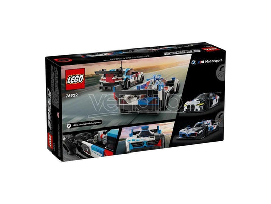 LEGO SPEED CHAMPIONS 76922 - BMW M4 GT3 & BMW M HYBRID V8 RACE CARS