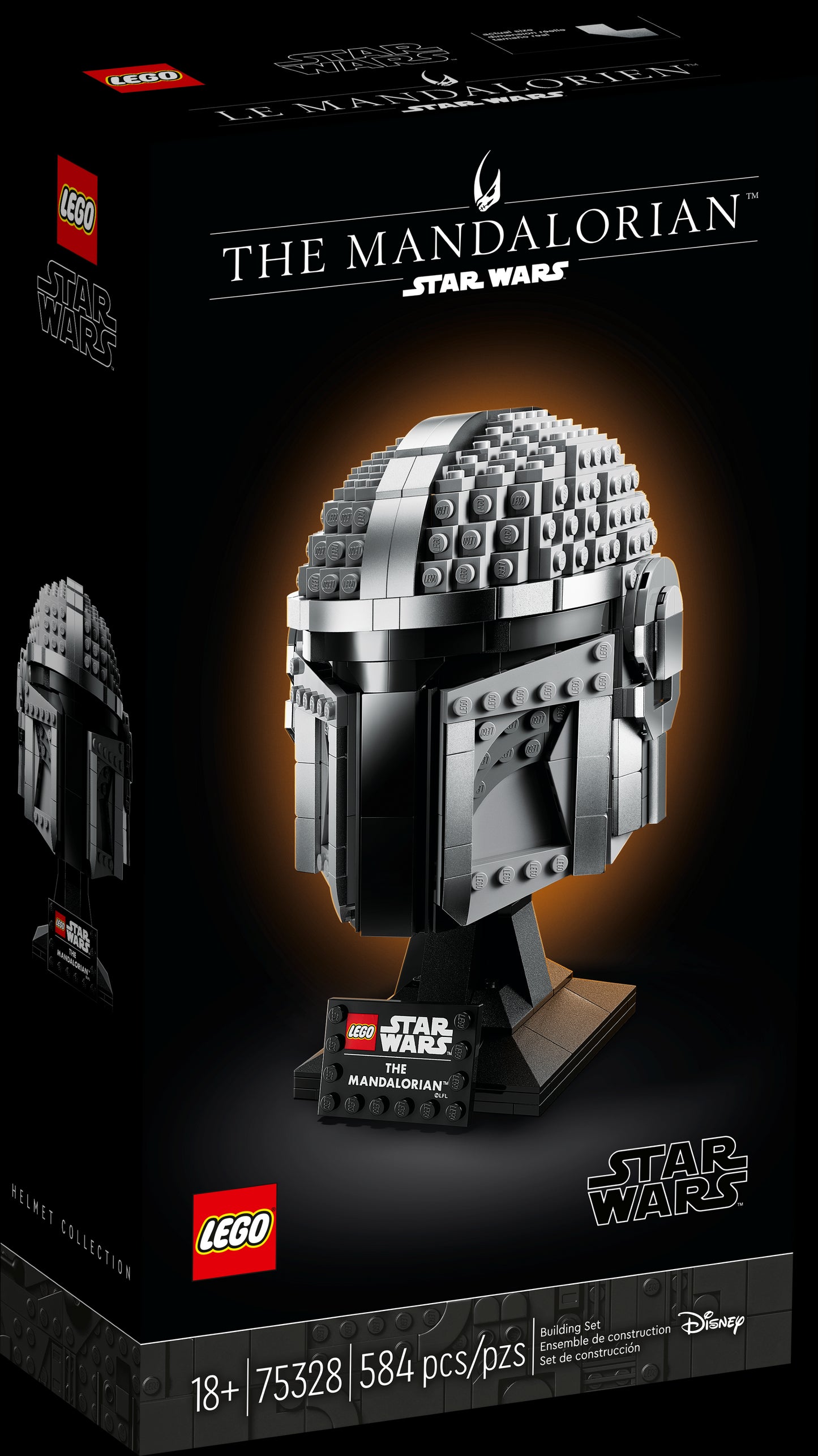 LEGO STAR WARS 75328 - MANDALORIAN HELMET
