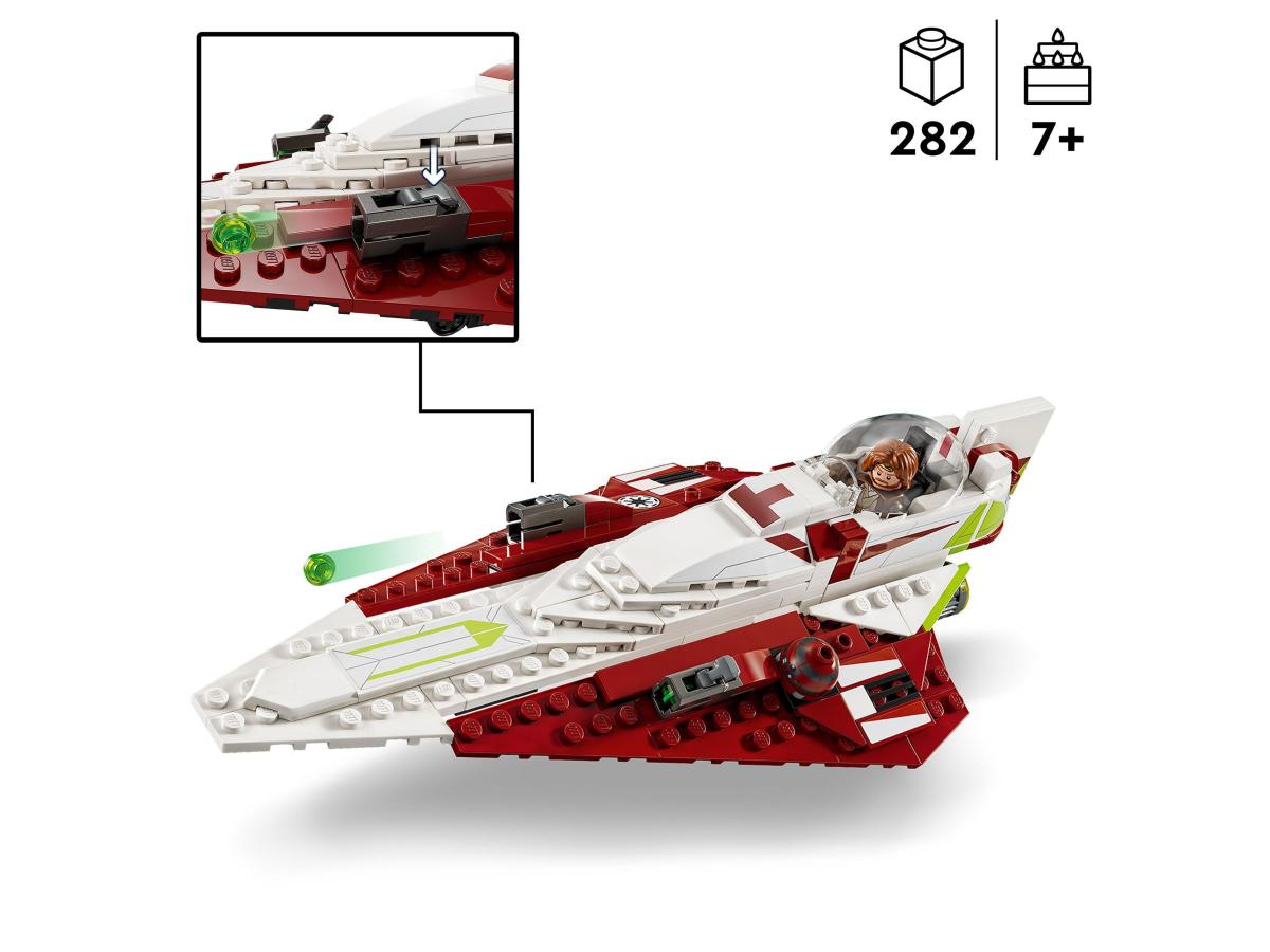 LEGO STAR WARS 75333 - JEDI STARFIGHTER BY OBI WAN KENOBI