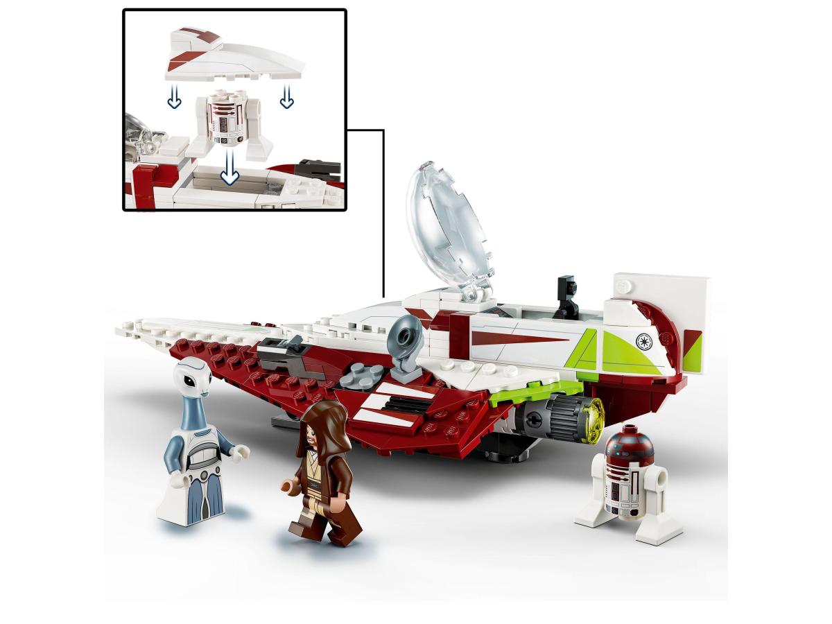 LEGO STAR WARS 75333 - JEDI STARFIGHTER BY OBI WAN KENOBI