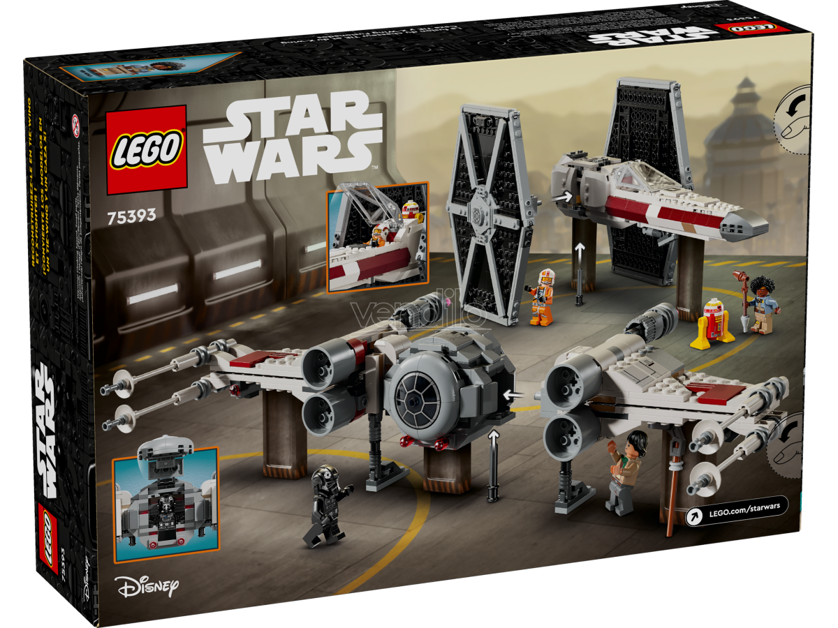 LEGO STAR WARS 75393 - TIEN FIGHTER AND X-WING MASH-UP