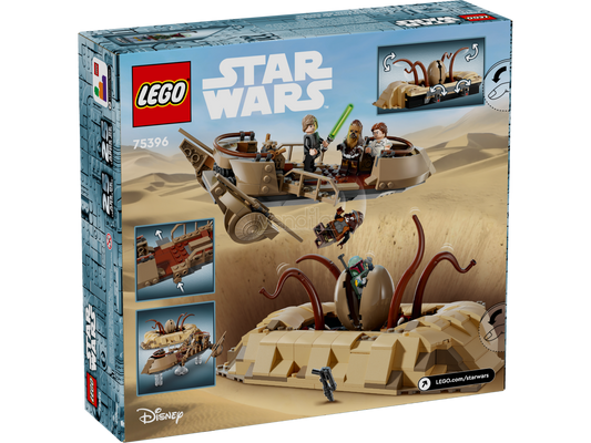 LEGO STAR WARS 75396 - Desert Skiff & Sarlacc Pit