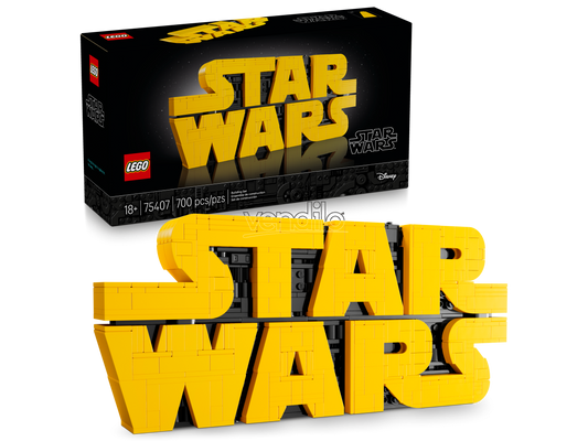 LEGO STAR WARS 75407 - BRICK-BUILT STAR WARS™ LOGO