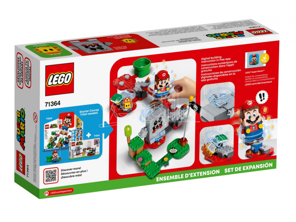 LEGO SUPER MARIO 71364 - WOMP WOMP LAVA TROUBLE EXPANSION PACK