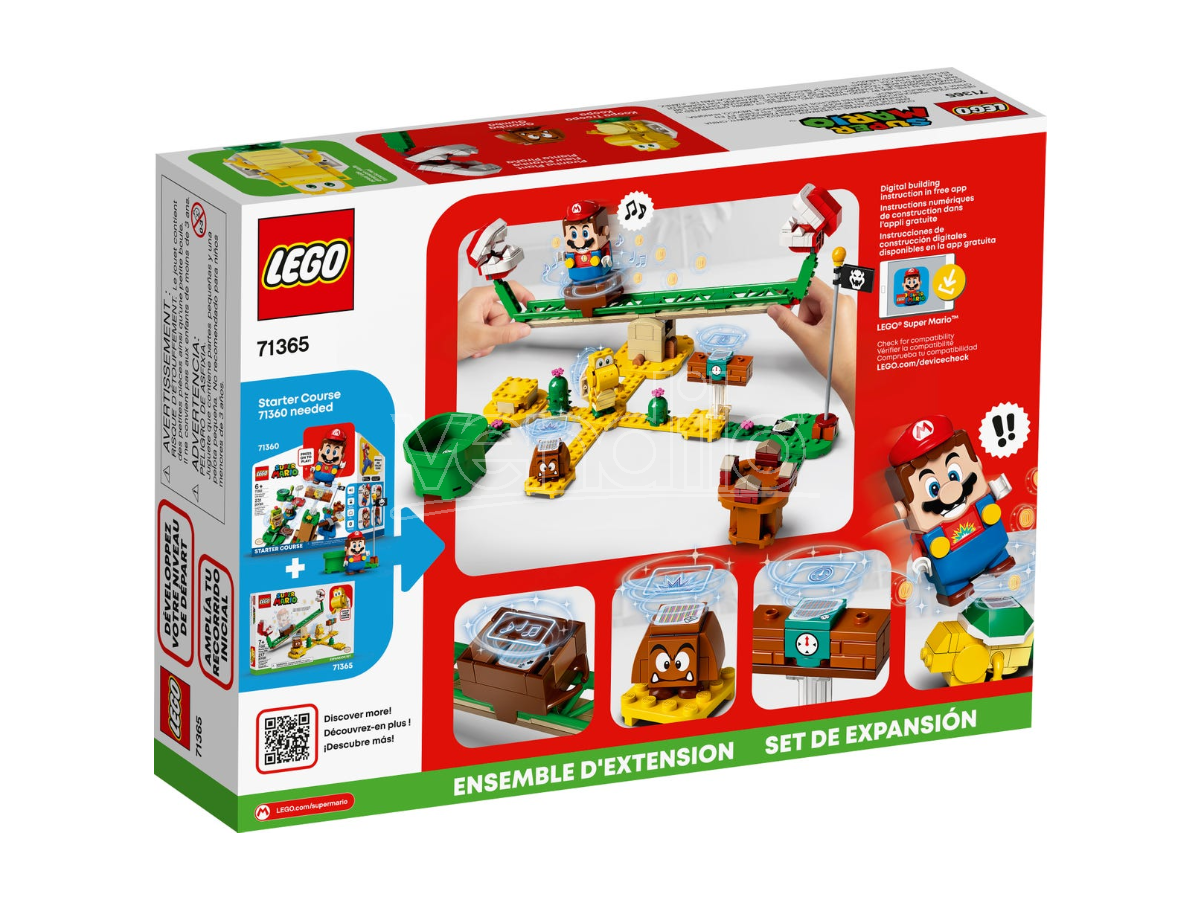 LEGO SUPER MARIO 71365 - PLANT SLIDE PIRANHA EXPANSION PACK