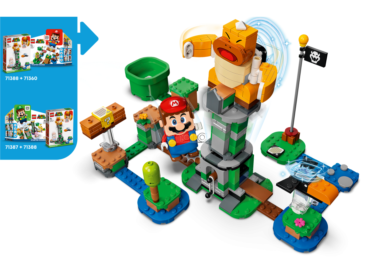 LEGO SUPER MARIO 71388 - BOSS TOWER SUMO BROS EXPANSION PACK