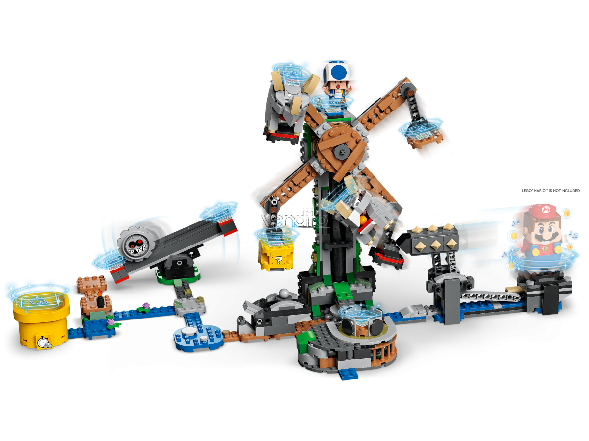 LEGO SUPER MARIO 71390 - THE REZNOR TAKEDOWN EXPANSION PACK