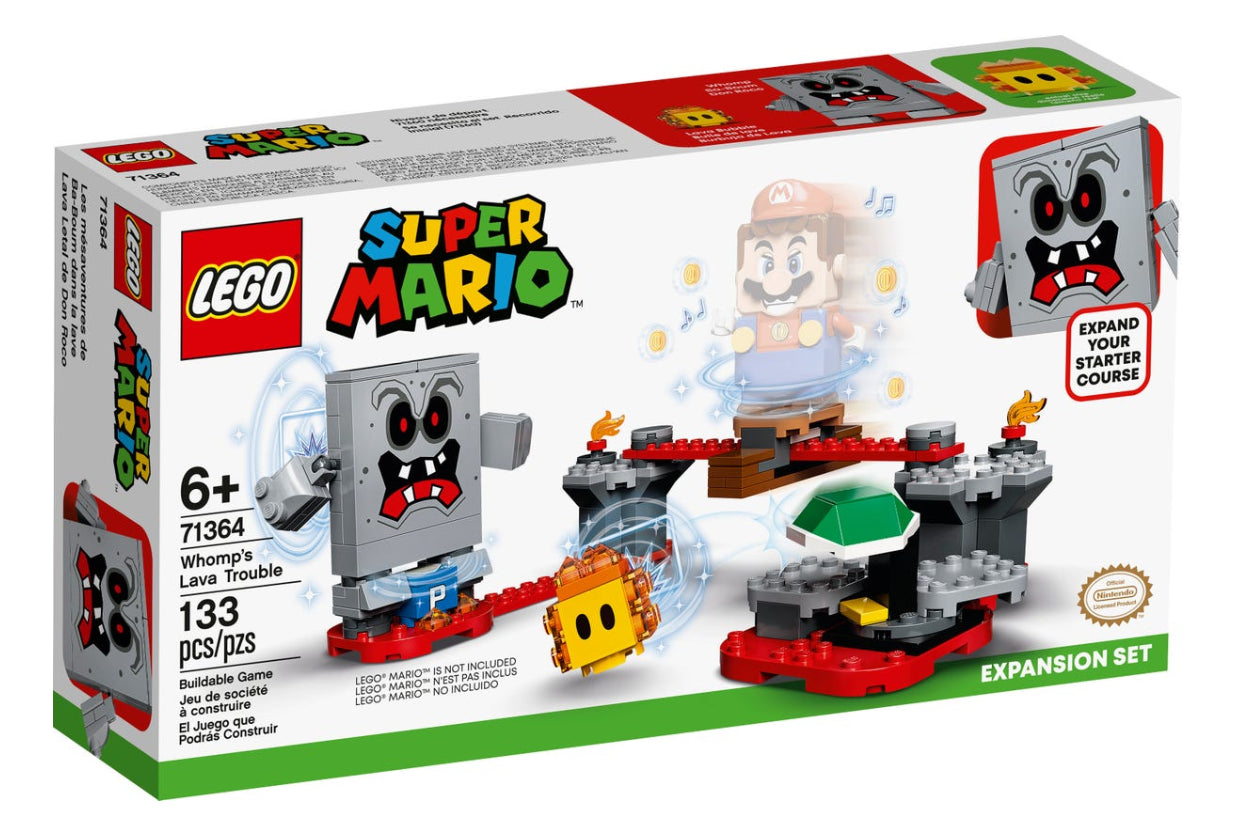 LEGO SUPER MARIO 71364 - WOMP WOMP LAVA TROUBLE EXPANSION PACK