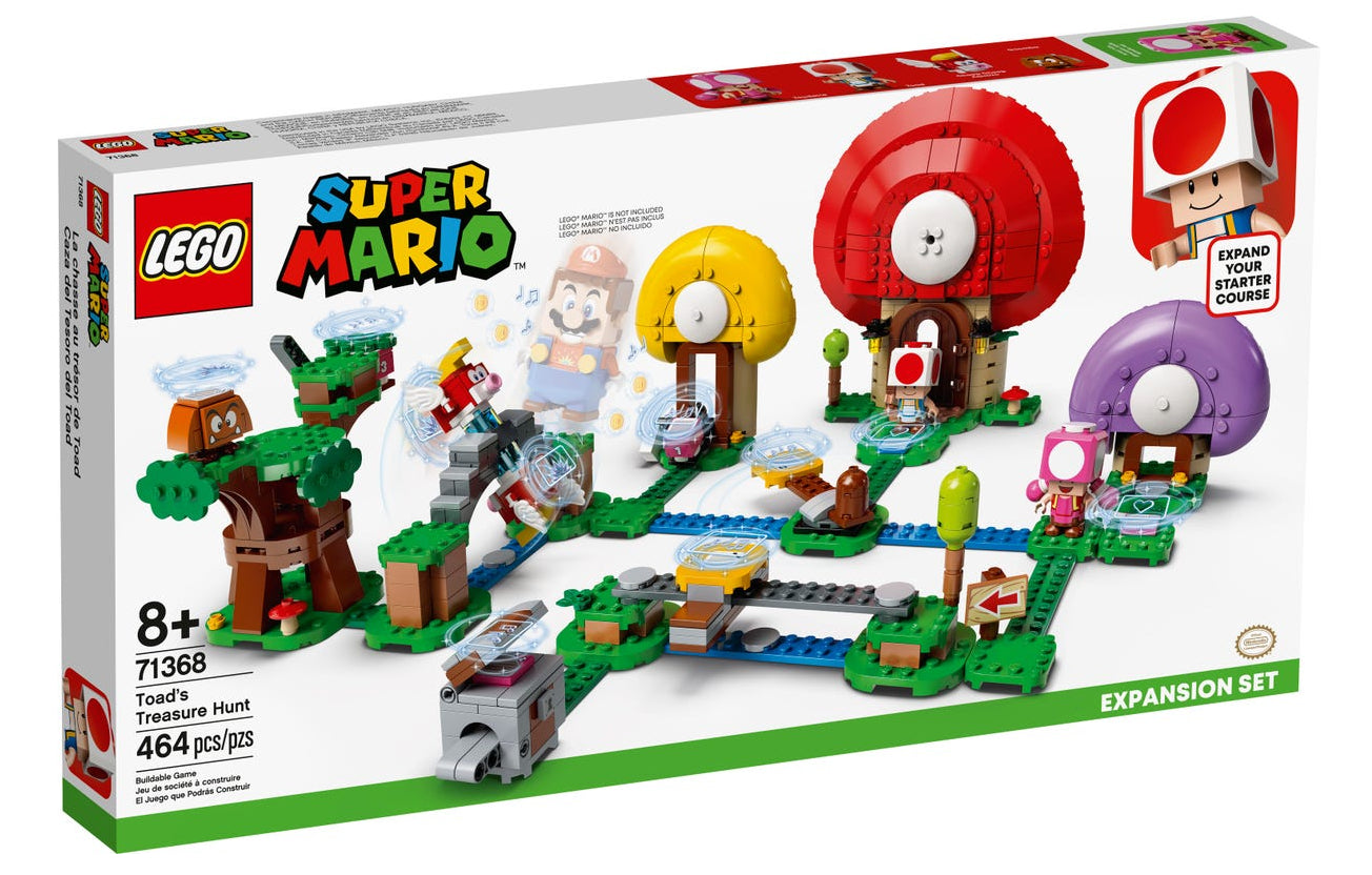 LEGO SUPER MARIO 71368 - TOAD'S TREASURE HUNT