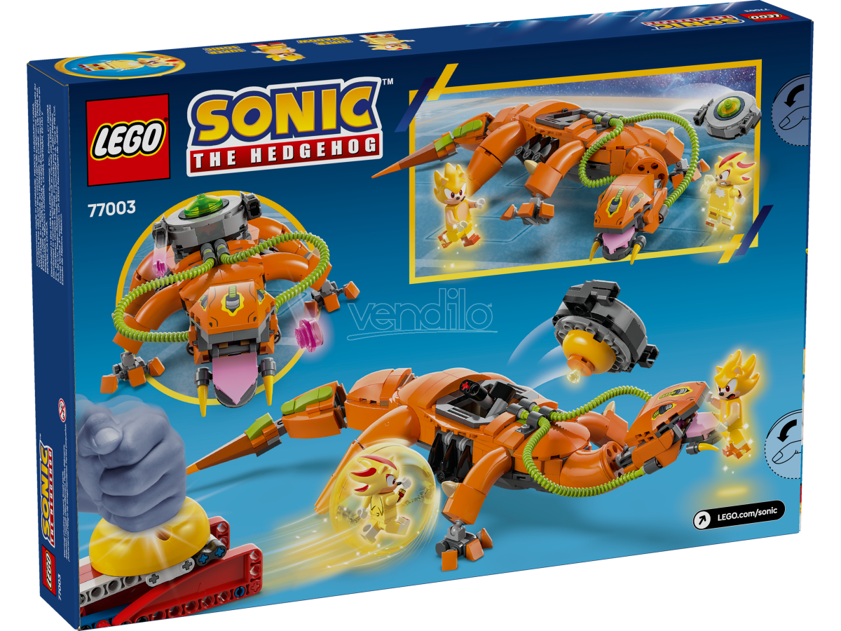 LEGO SONIC 77003 - SUPER SHADOW VS BIOLIZARD