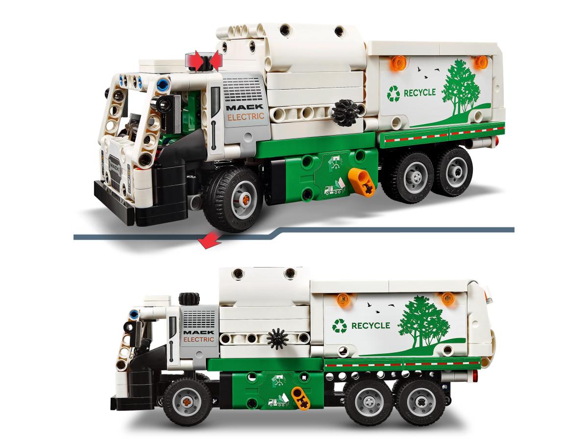 LEGO TECHNIC 42167 - MACK LR ELECTRIC GARBAGE TRUCK