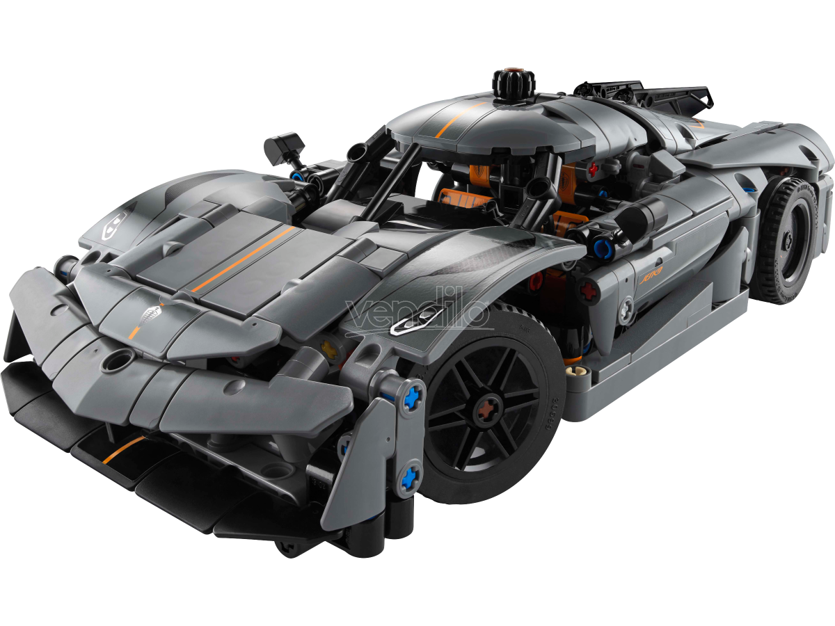 LEGO TECHNIC 42173 - Koenigsegg Jesko Absolut Hypercar Grey