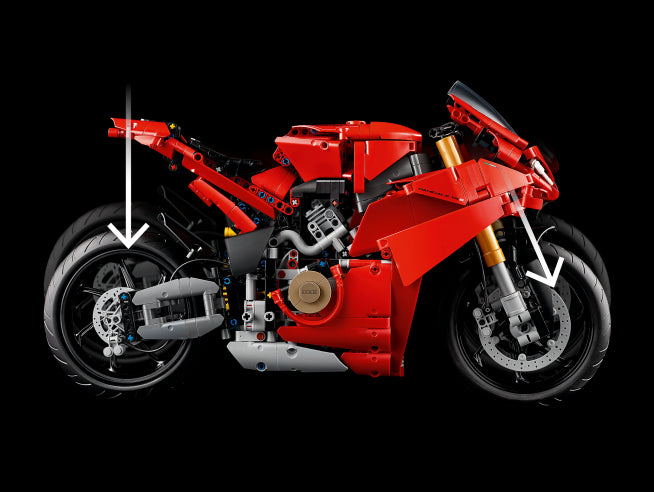 LEGO TECHNIC 42202 - MOTORCYCLE DUCATI PANIGALE V4 S