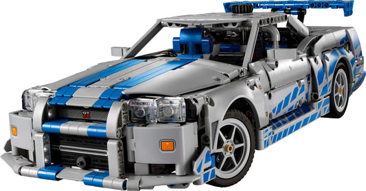 LEGO TECHNIC 42210 - NISSAN SKYLINE GT-R (R34) 2 FAST 2 FURIOUS CAR