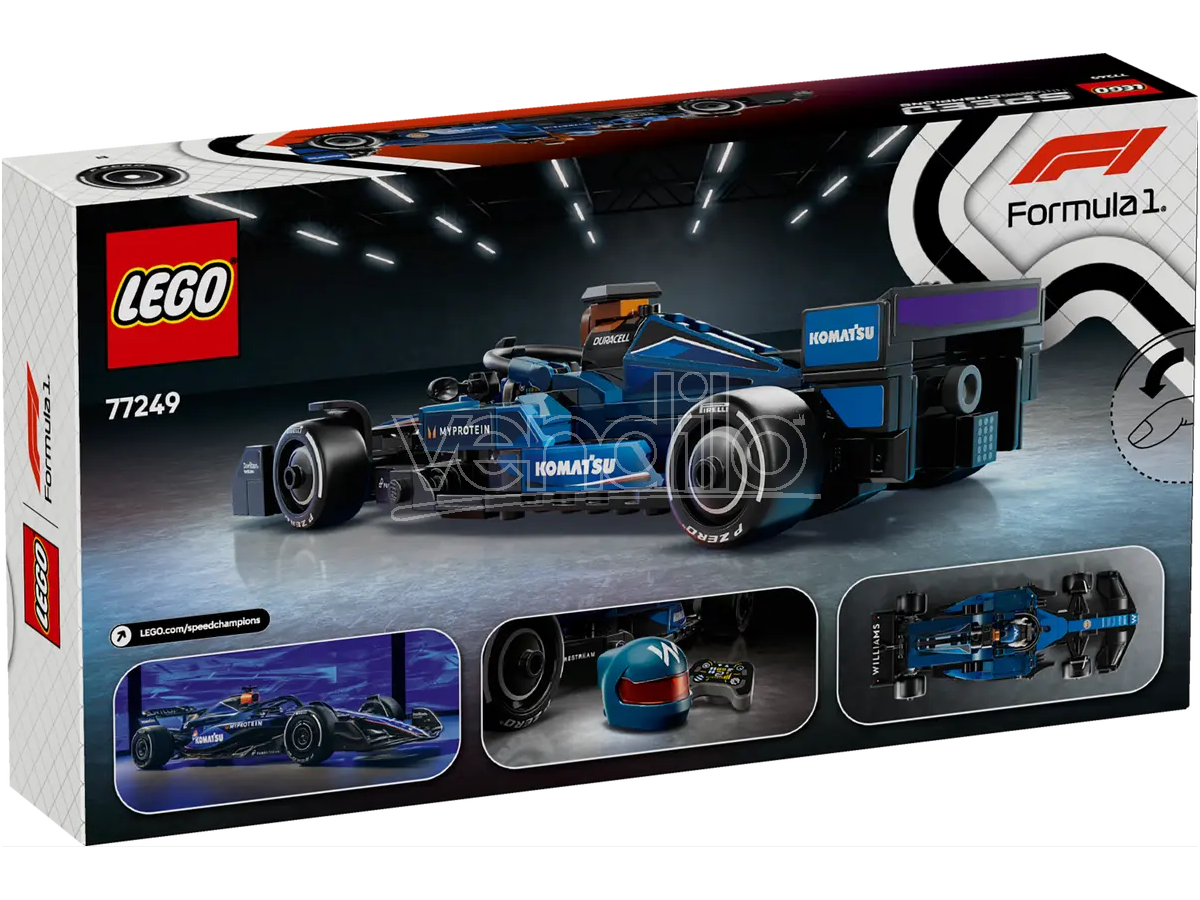 LEGO SPEED CHAMPIONS 77249 - WILLIAMS RACING FW46 F1® RACE CAR