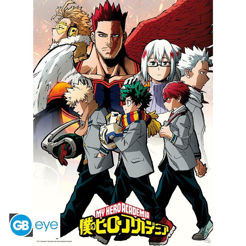 MY HERO ACADEMIA - Poster Chibi 52x38 - Endeavor Agency Arc
