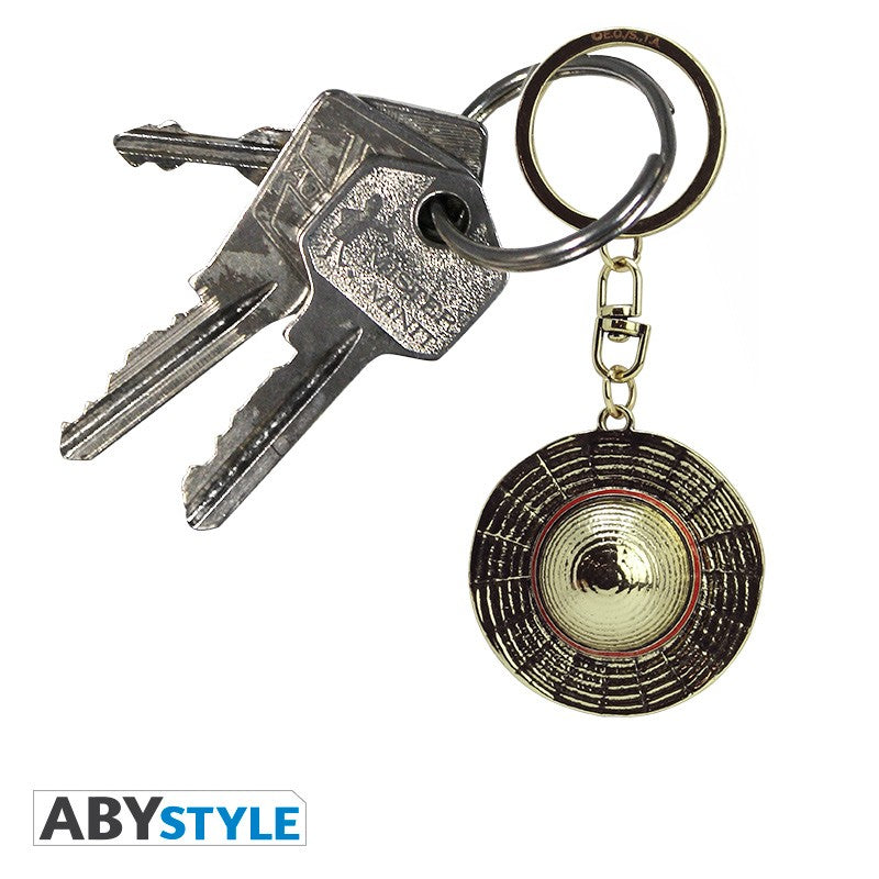 ONE PIECE 3D Keychain Luffy's Hat
