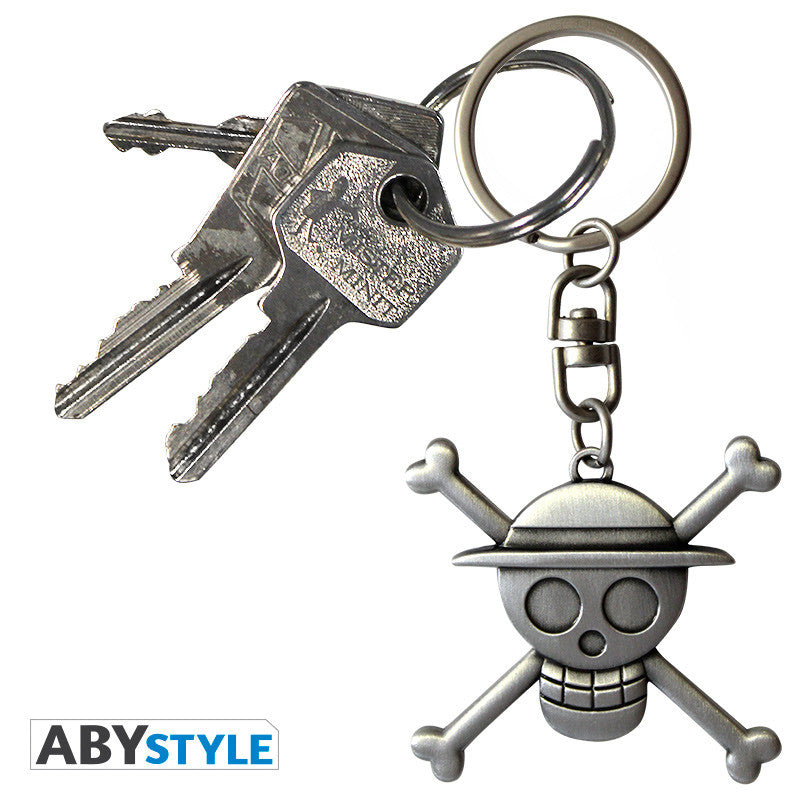 ONE PIECE 3D Keychain Skull Luffy