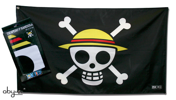 One Piece Bandiera Teschio Luffy 70 x 120 cm AbyStyle