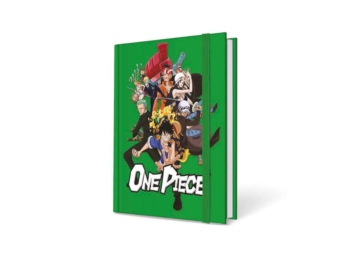 One Piece Cappello Di Paglia Crew Green A5 Notebo Taccuino Marpimar