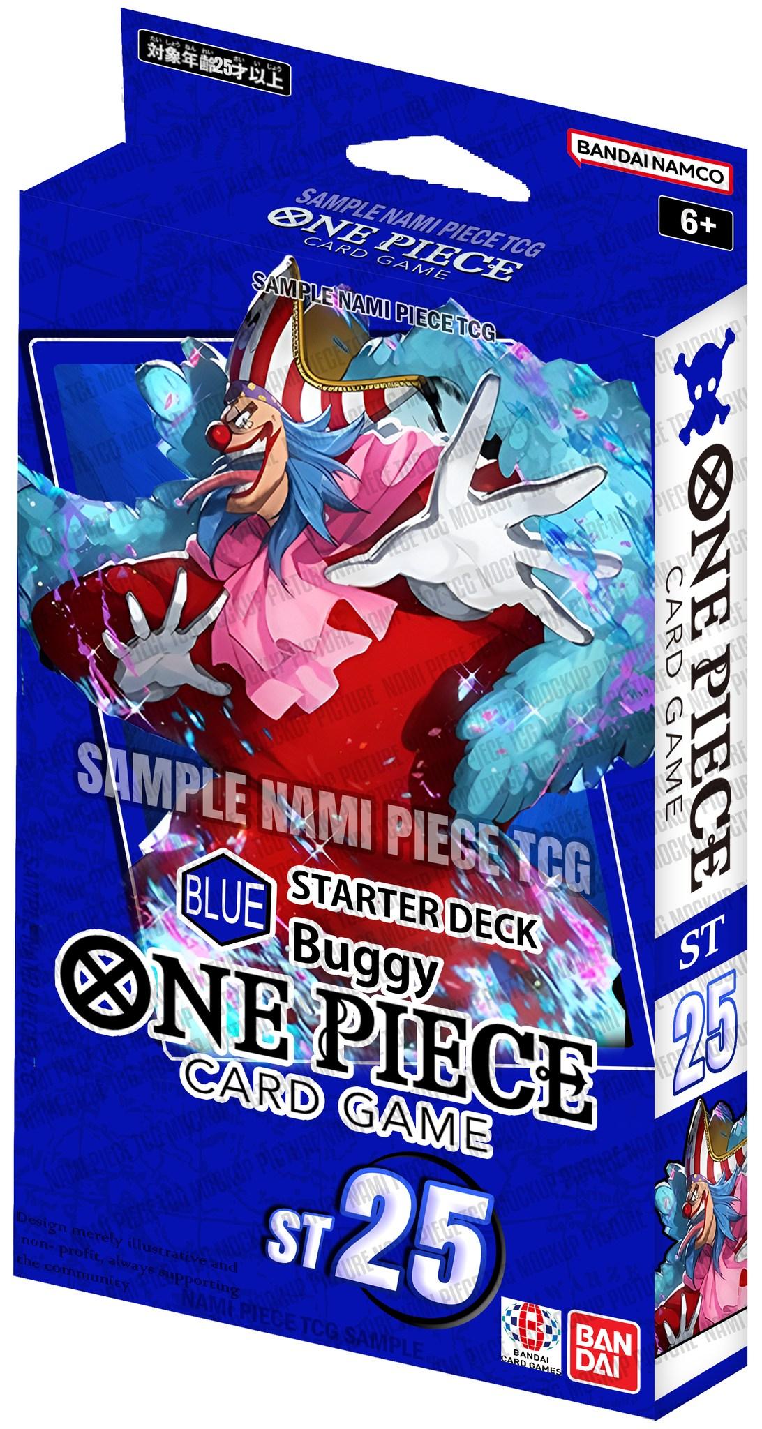 One Piece Card Game Buggy The Clown Starter Deck ST-25 (ENG) Bandai