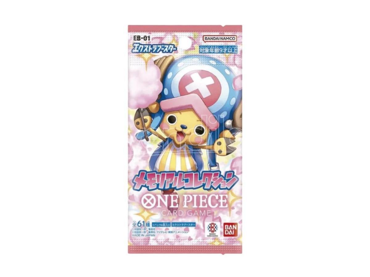 ONE PIECE CARD MEMORIAL COLLECTION EB-01 BOX 24 PACKS (JAP) - Japanese