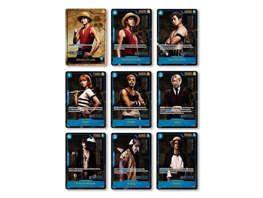 ONE PIECE CARD GAME PREMIUM CARD COLLECT. LIVE ACTION AND EU (ENG)