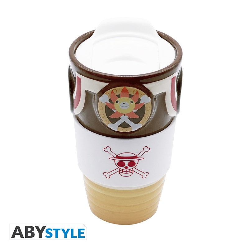 One Piece - Ceramic Tazza Da Viaggio - Thousand Sunny