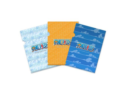 One Piece Clearfile 3-Set Classic Adventures