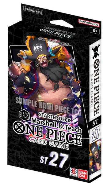 One Piece Card Game Marshall D. Teach Starter Deck ST-27 (ENG)