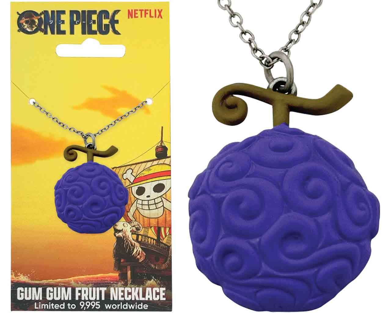 Gum Gum Fruit Necklace with Pendant One Piece