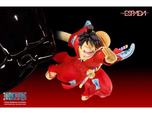 One Piece Monkey D. Luffy Wall Statue Espada Art