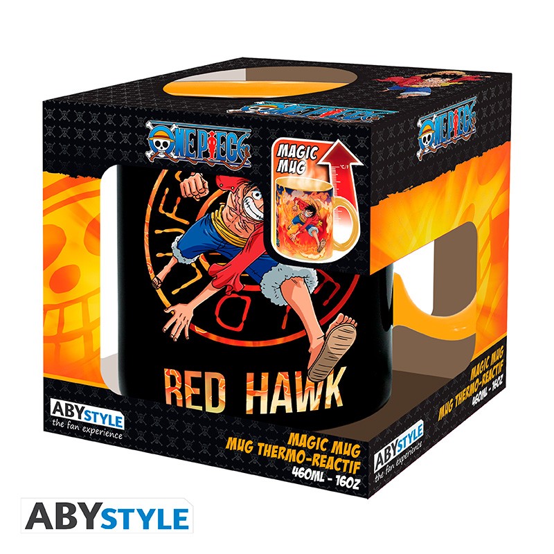 One Piece - Heat Change Mug - 460Ml - Luffy and Sabo