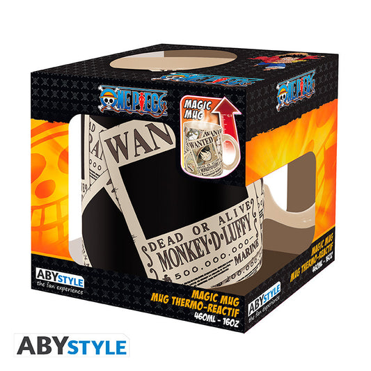 One Piece - Mug Heat Change - 460 ml - Wanted