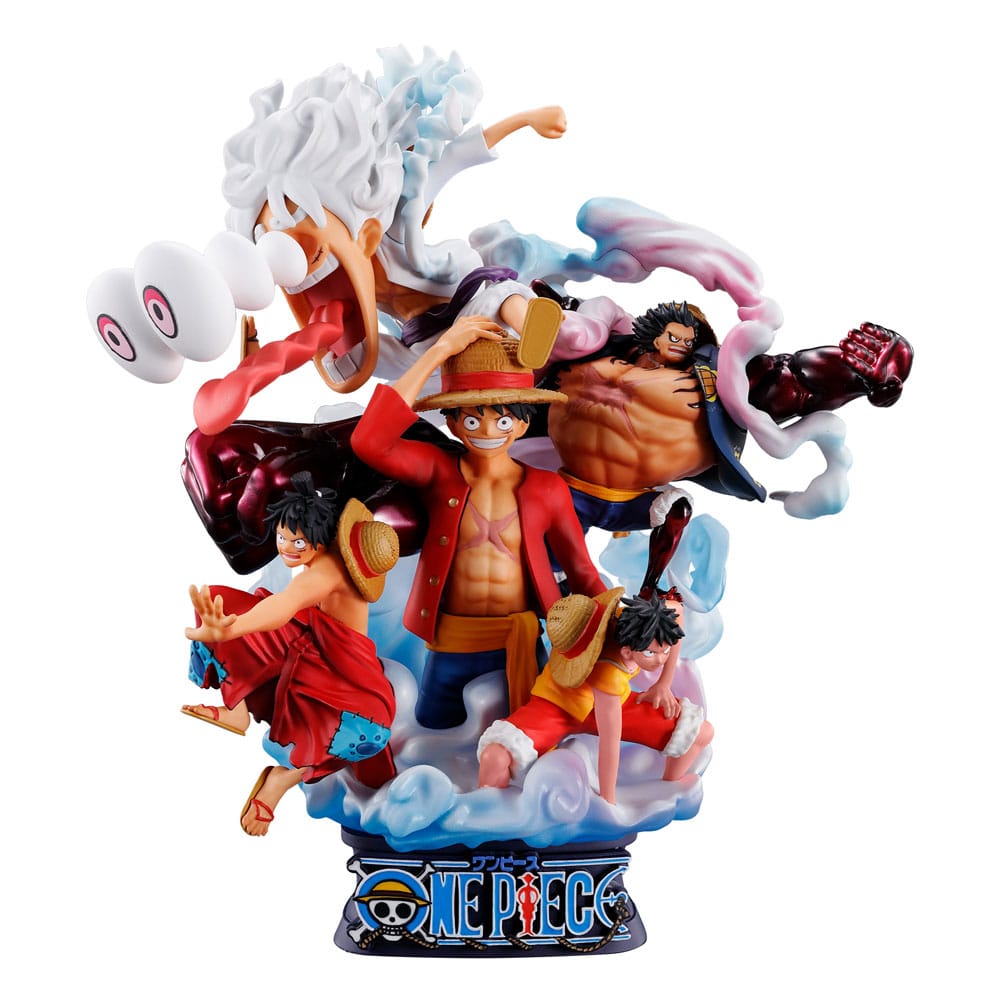 One Piece Petitrama Dx Pvc Mini Statue Logbox King Birth Luffy Special Vol. 02 15 Cm