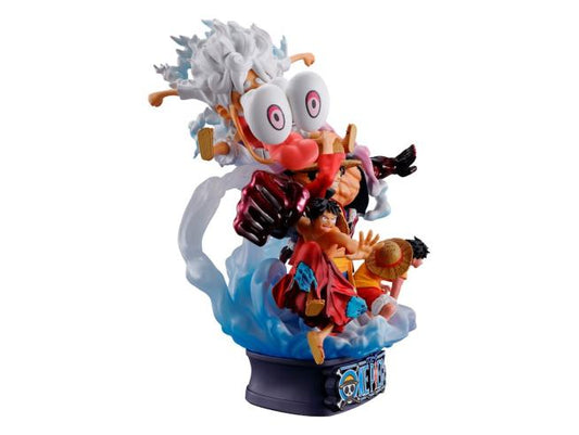 One Piece Petitrama Dx Pvc Mini Statue Logbox King Birth Luffy Special Vol. 02 15 Cm