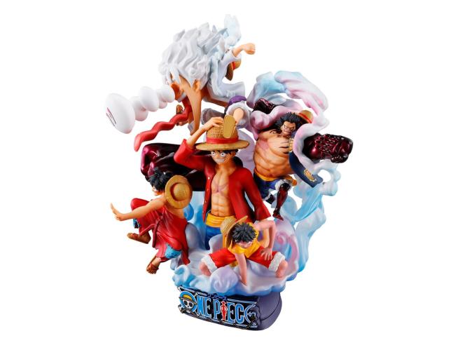 One Piece Petitrama Dx Pvc Mini Statue Logbox King Birth Luffy Special Vol. 02 15 Cm