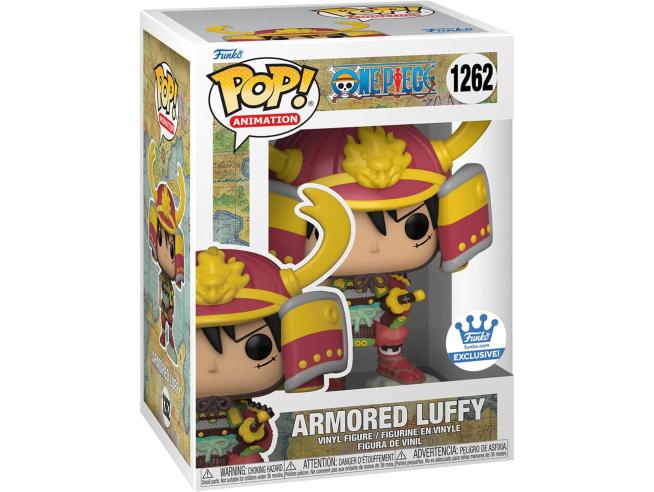 One Piece Pop! Animation Vinyl Figure Armored Luffy 9 Cm Funko Exclusive